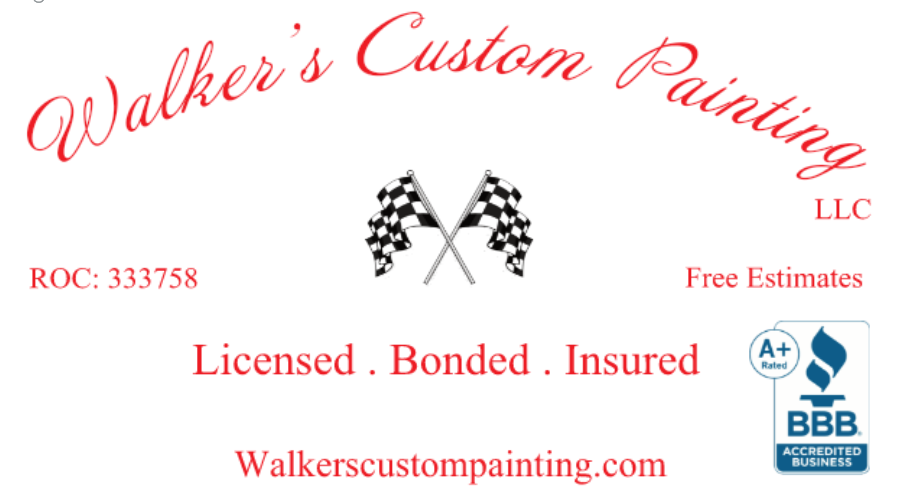 Walker's Custom Painting project